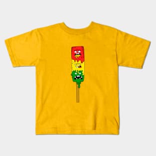 Colorful popsicle ice cream Kids T-Shirt